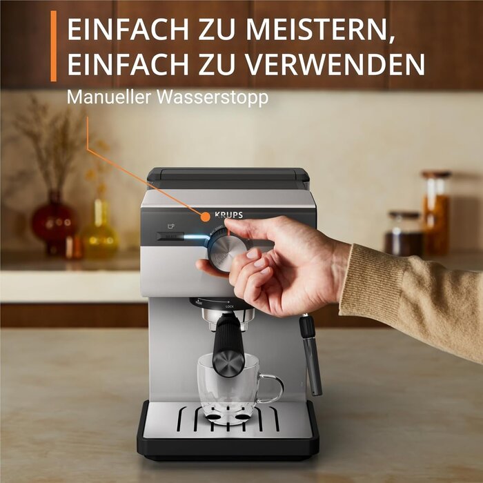 Siebträgermaschine Authentic Creme - 34% Rabatt