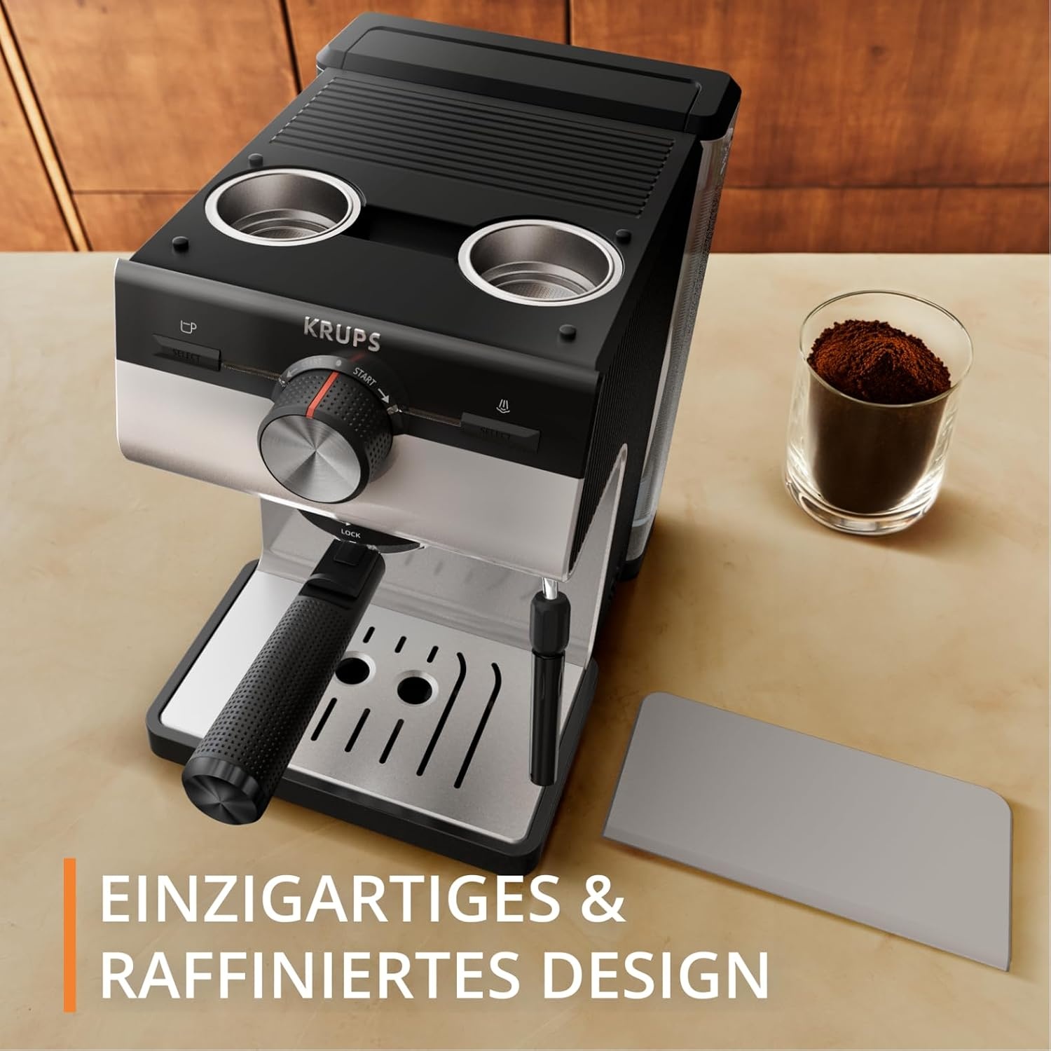 Siebträgermaschine Authentic Creme - 34% Rabatt