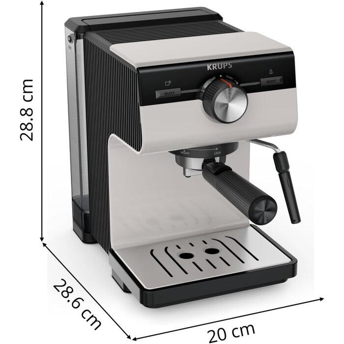 Siebträgermaschine Authentic Creme - 34% Rabatt