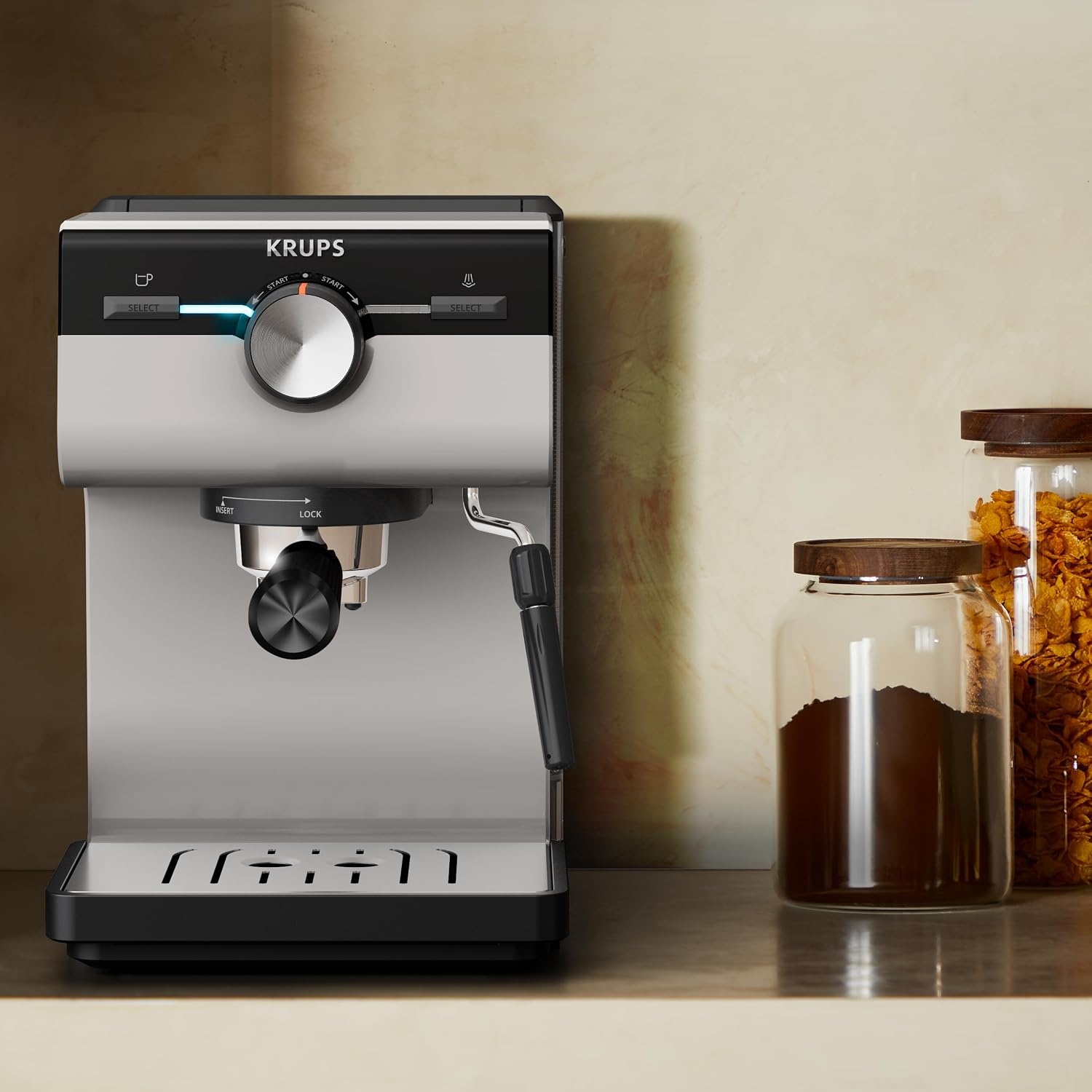 Siebträgermaschine Authentic Creme - 34% Rabatt