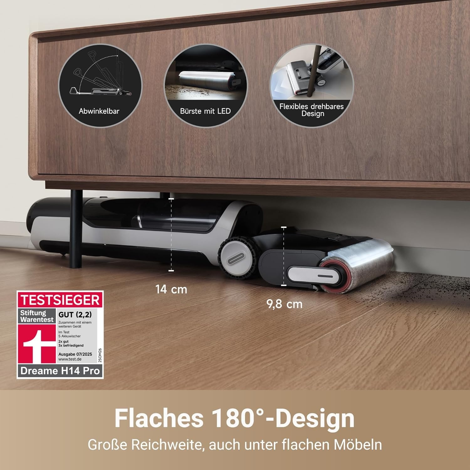 Nass- und Trockensauger H14 Pro, 18.000 Pa, 35% Rabatt, schwarz