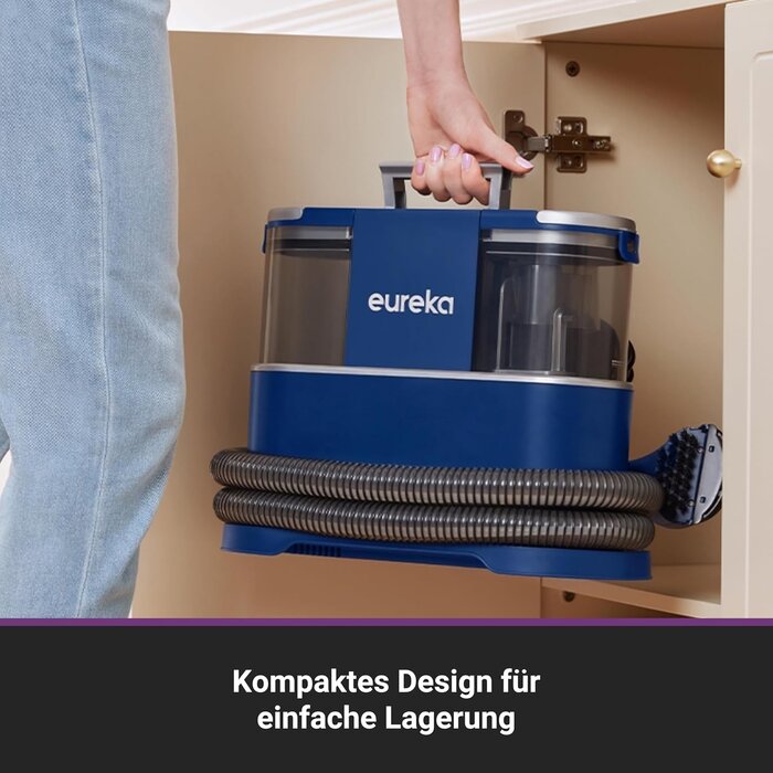 Waschsauger für Teppiche & Polster, 12500Pa, 1,5L, Blau - 34% Rabatt