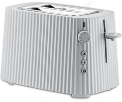 Designer Toaster Plissee-Optik Weiß 850W | 34% Rabatt