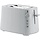 Designer Toaster Plissee-Optik Weiß 850W | 34% Rabatt