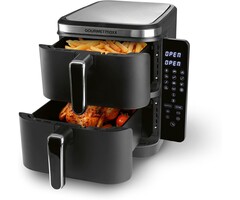 Vertikale 10L Heißluftfritteuse - 35% Rabatt - Schwarz