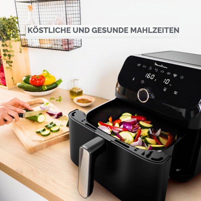 Heißluftfritteuse 7,5 Liter, 8 Programme - 35% Rabatt