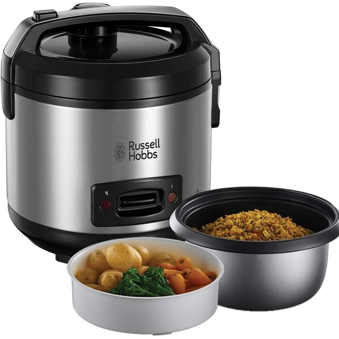 Reiskocher & Dampfgarer 1,2L, 500W, Antihaft - 33% Rabatt