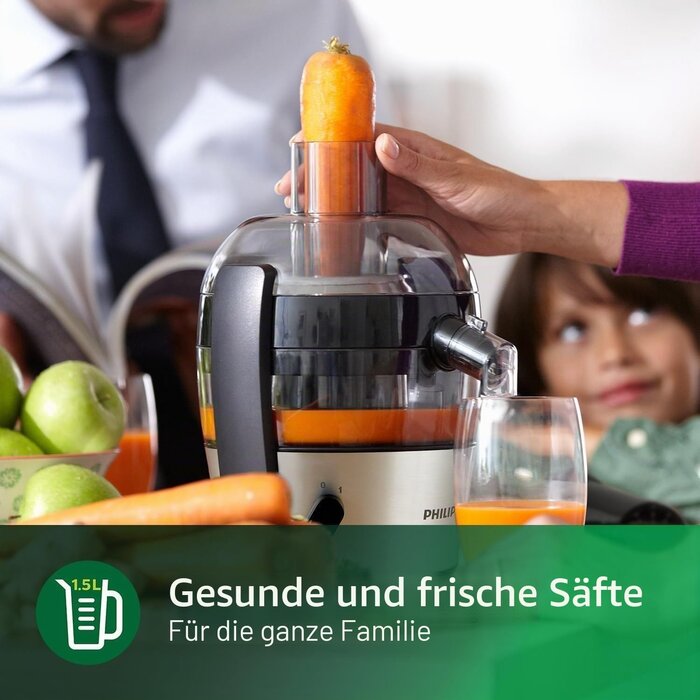 Philips Kompakter 1,5 Liter Entsafter - 33% Rabatt auf Retourenware