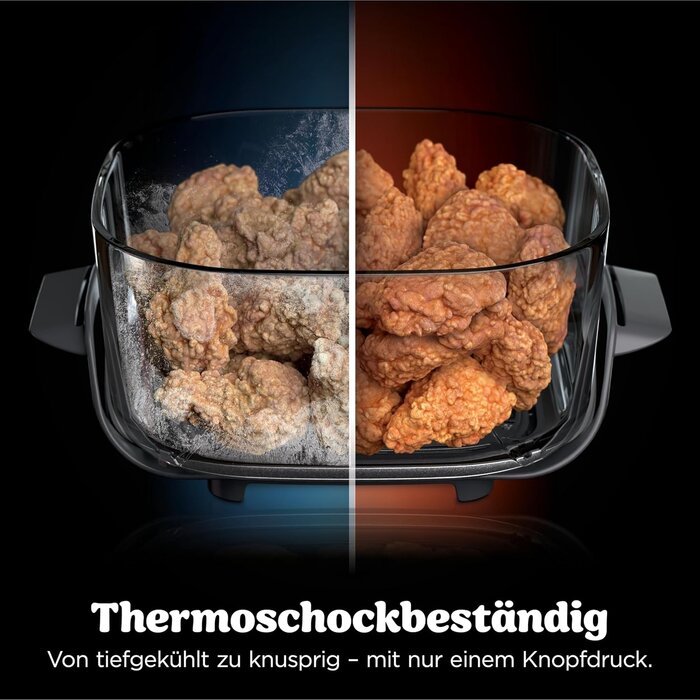 Heißluftfritteuse 3,8 L - 4-in-1 System - Farbe Stein - 34% Rabatt