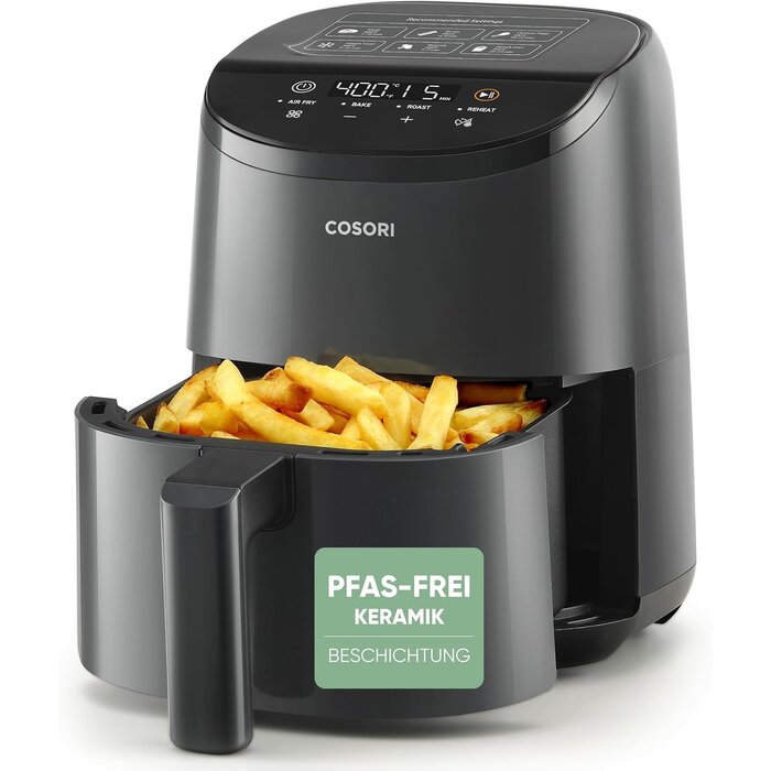 Kompakter 2L Airfryer - 33% Rabatt auf dieses Ausstellungsstück