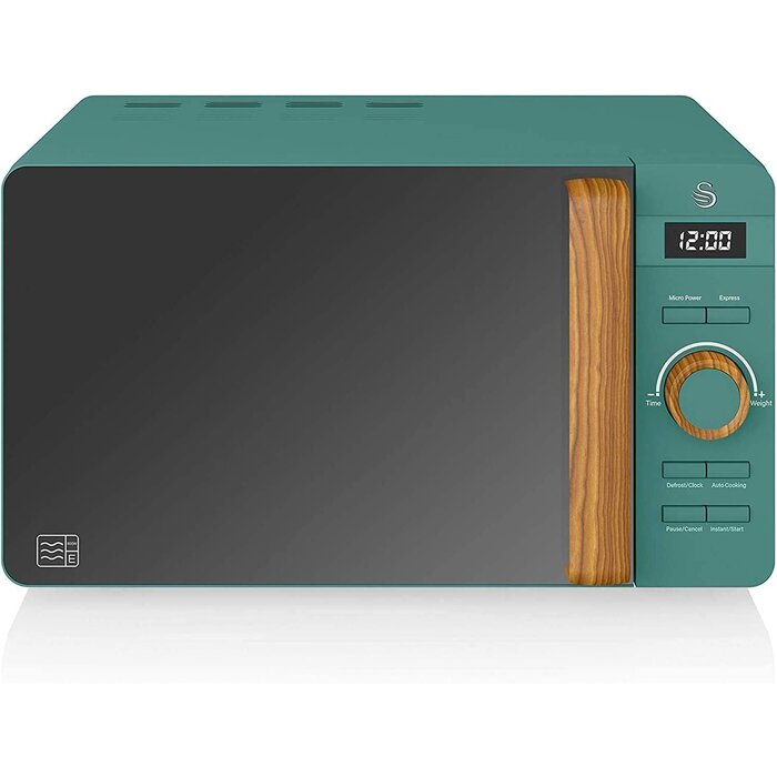 Design Mikrowelle 20L, 800W, Mattgrün - 34% Rabatt auf Retoure