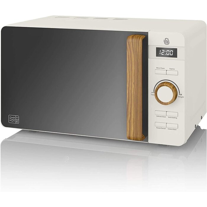 Design Mikrowelle 20L, 800W, Mattgrün - 34% Rabatt auf Retoure