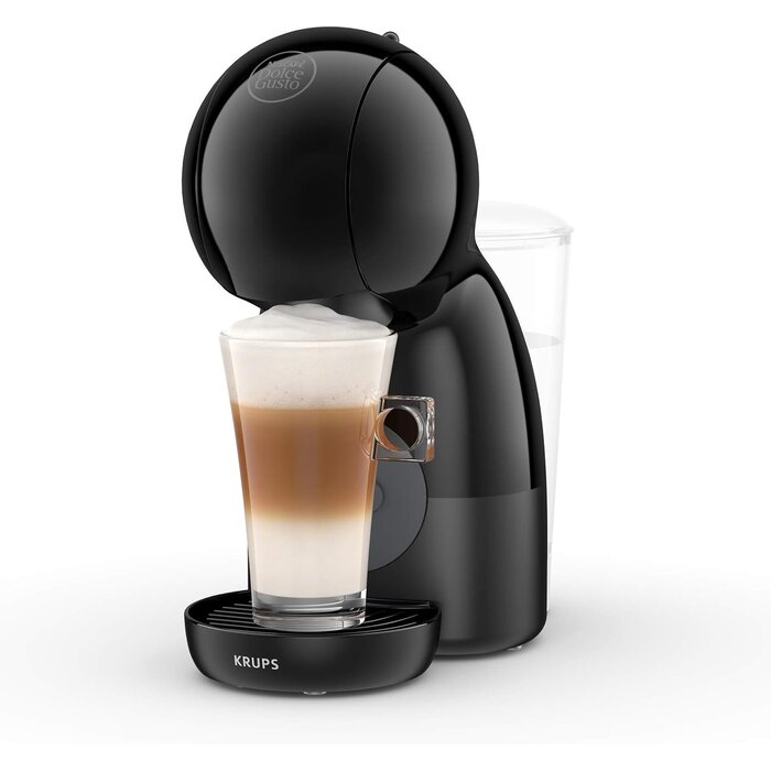 Kompakte Kapselkaffeemaschine - Schwarz - 33% Rabatt