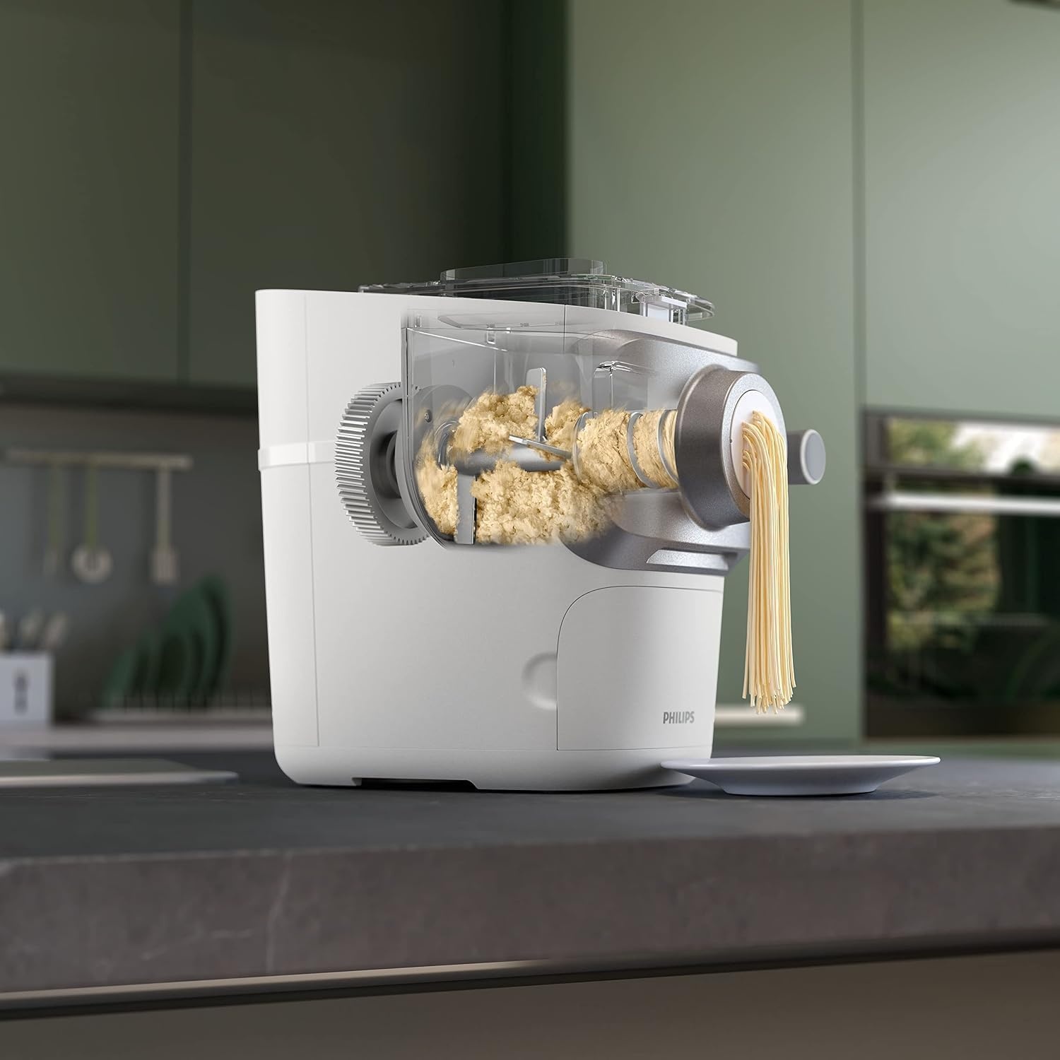 Philips Vollautomatische Pastamaschine 7000 Serie, 6 Formaufsätze - 35% Rabatt