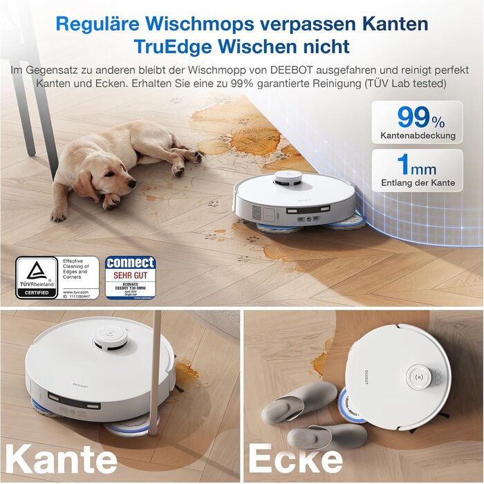 Saug- und Wischroboter T30 PRO OMNI - 35% Rabatt - Silber