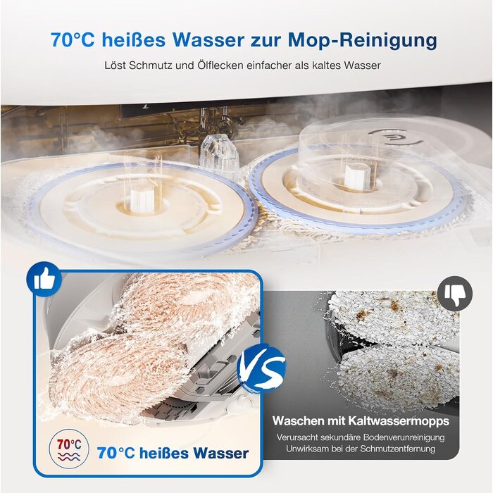 Saug- und Wischroboter T30 PRO OMNI - 35% Rabatt - Silber