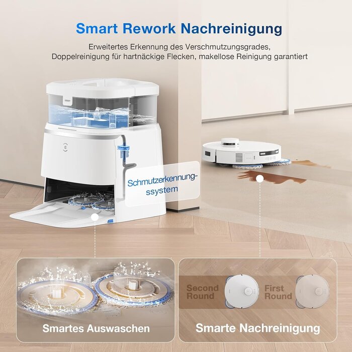 Saug- und Wischroboter T30 PRO OMNI - 35% Rabatt - Silber