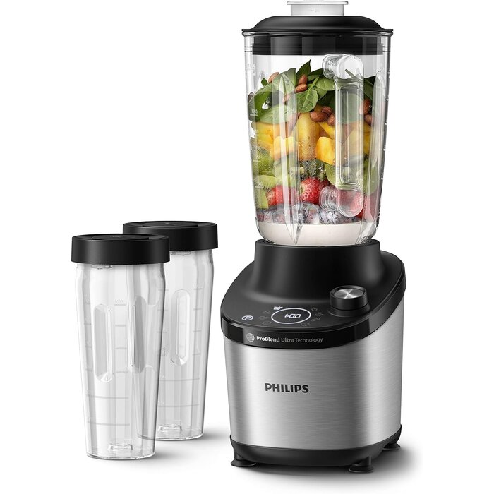 Philips Hochleistungs-Standmixer 1500W, 2L, Touch-Display - 34% Rabatt