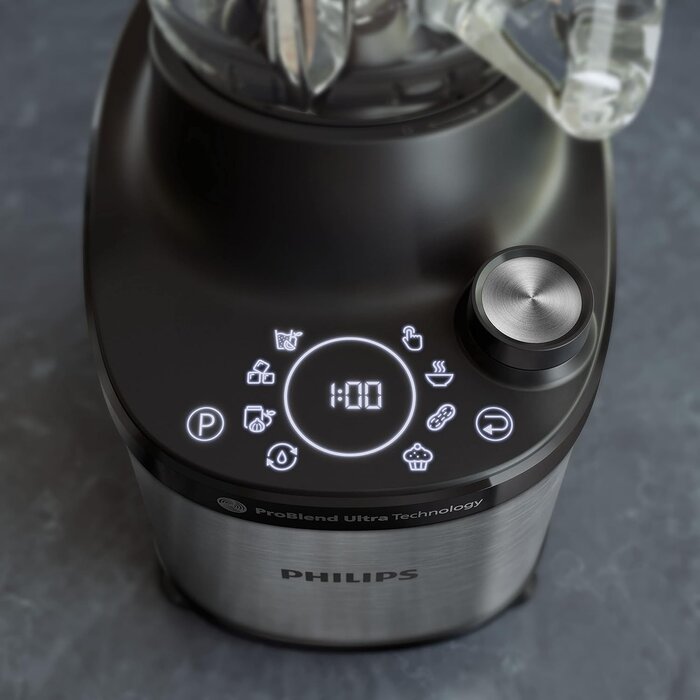 Philips Hochleistungs-Standmixer 1500W, 2L, Touch-Display - 34% Rabatt