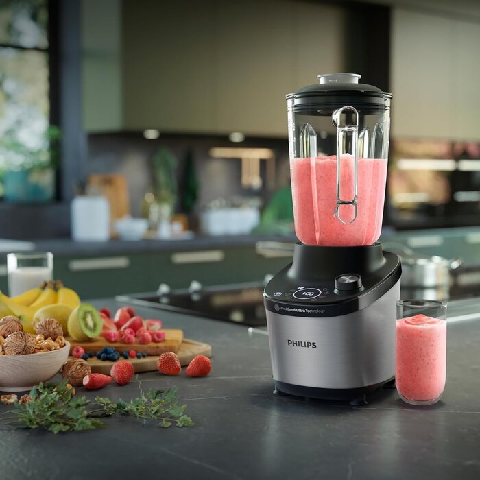 Philips Hochleistungs-Standmixer 1500W, 2L, Touch-Display - 34% Rabatt