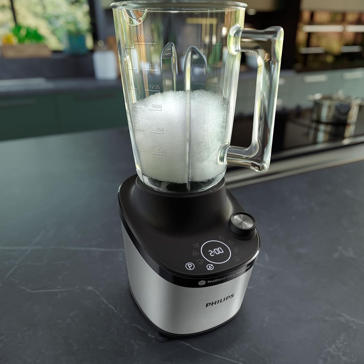 Philips Hochleistungs-Standmixer 1500W, 2L, Touch-Display - 34% Rabatt