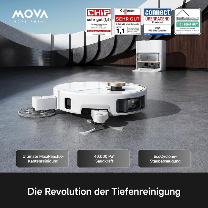 Saugroboter V70 Ultra Complete Weiß - 35% Rabatt