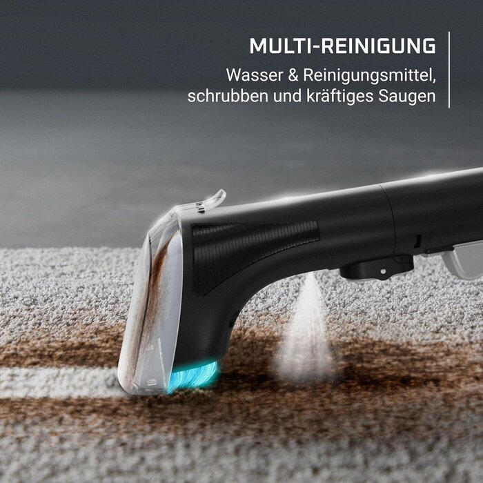 Tragbarer Fleckenreiniger 400 W, Polster- & Teppichreiniger - 34% Rabatt