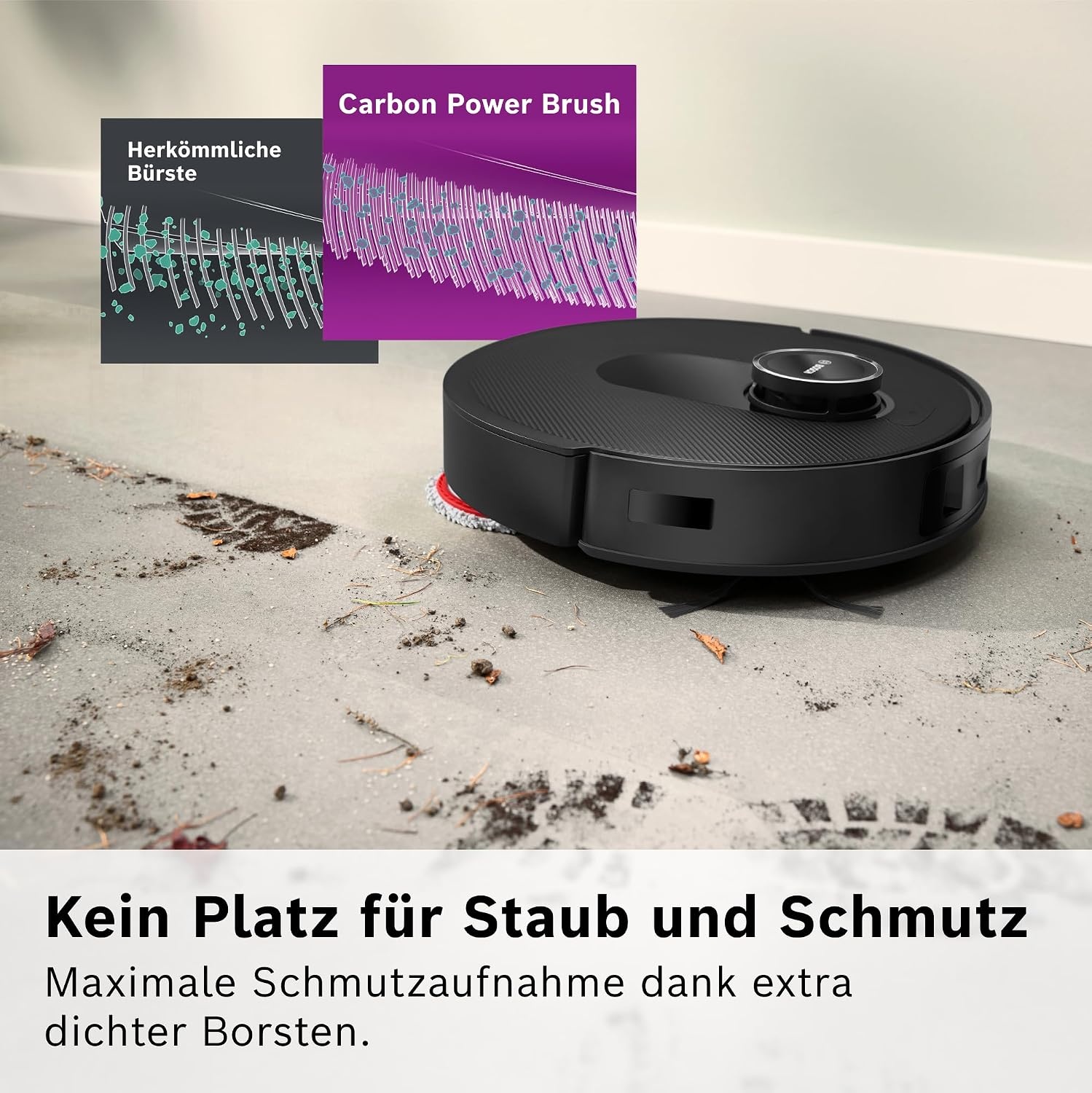 Bosch Saug- und Wischroboter mit 11.000 Pa, Smart Navigation - 35% Rabatt
