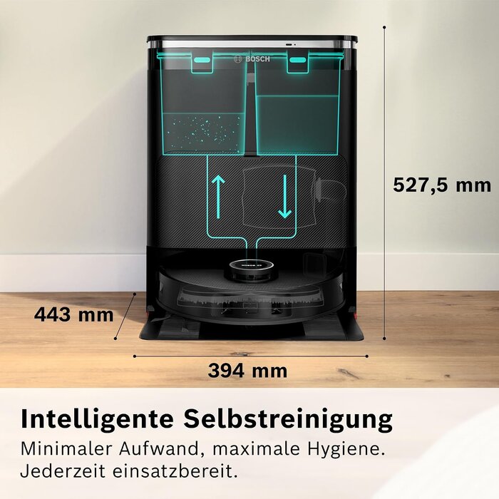 Bosch Saug- und Wischroboter mit 11.000 Pa, Smart Navigation - 35% Rabatt