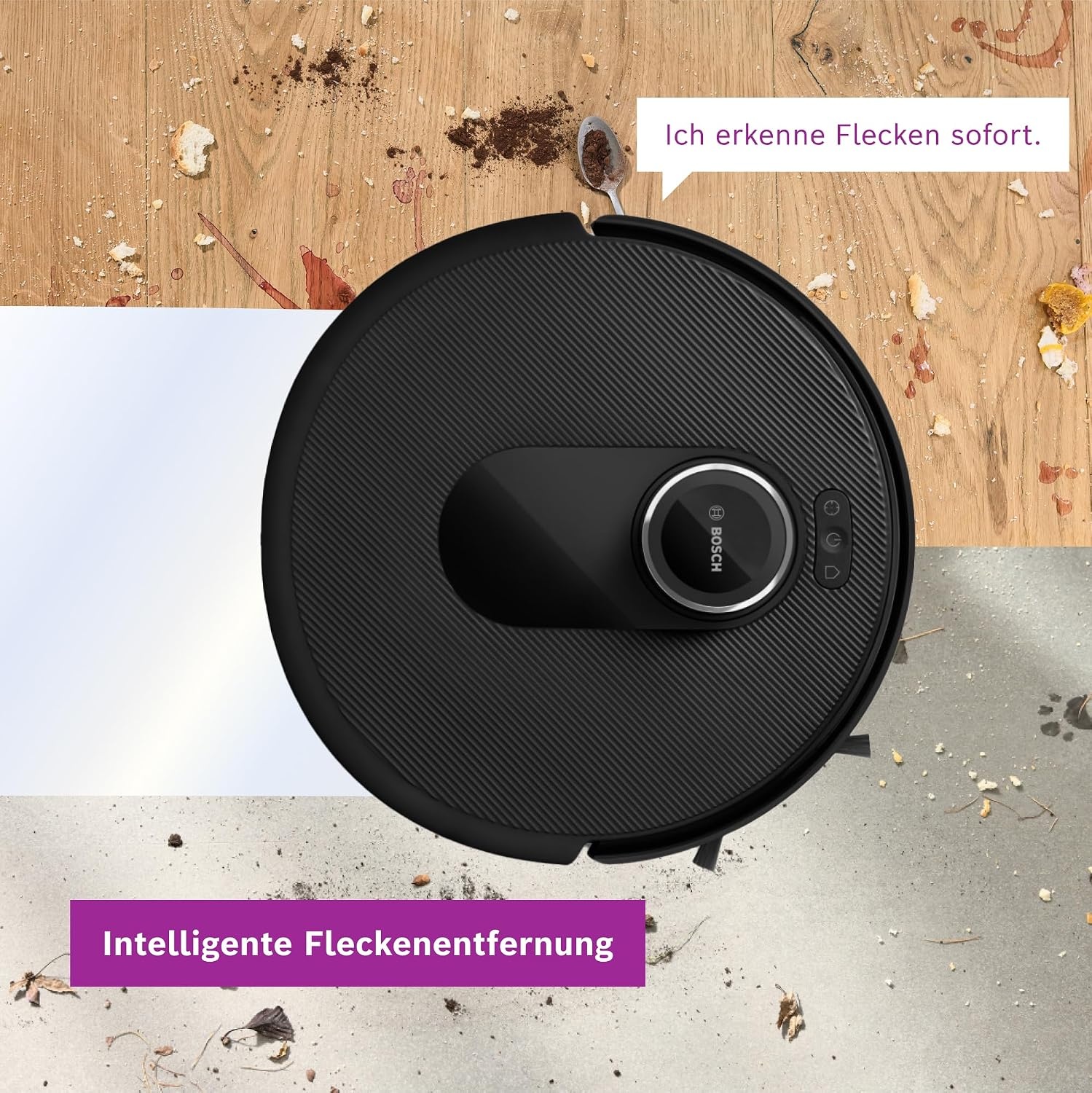 Bosch Saug- und Wischroboter mit 11.000 Pa, Smart Navigation - 35% Rabatt