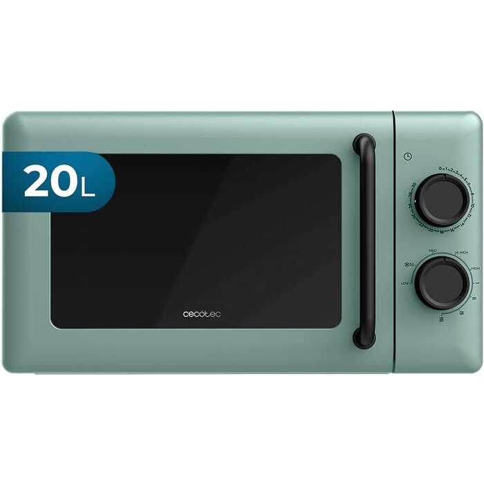 Cecotec Mikrowelle mit Grill 20L 700W Grün - 34% Rabatt - Ausgepackt