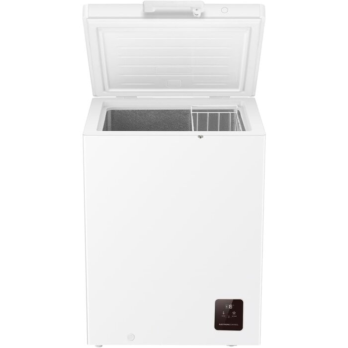 Gefriertruhe 141L, 37dB, FastFreeze, FreezeProtect - Weiß - 35% Rabatt