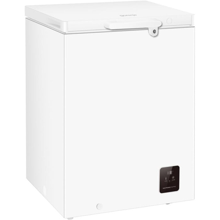 Gefriertruhe 141L, 37dB, FastFreeze, FreezeProtect - Weiß - 35% Rabatt