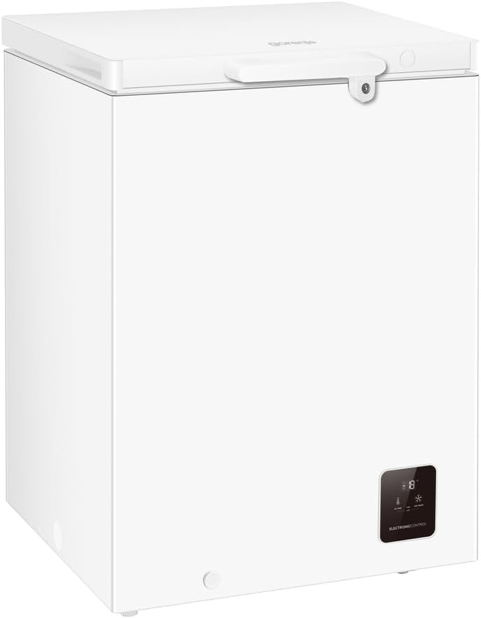 Gefriertruhe 141L, 37dB, FastFreeze, FreezeProtect - Weiß - 35% Rabatt