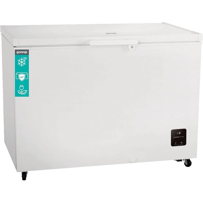 Gefriertruhe 141L, 37dB, FastFreeze, FreezeProtect - Weiß - 35% Rabatt