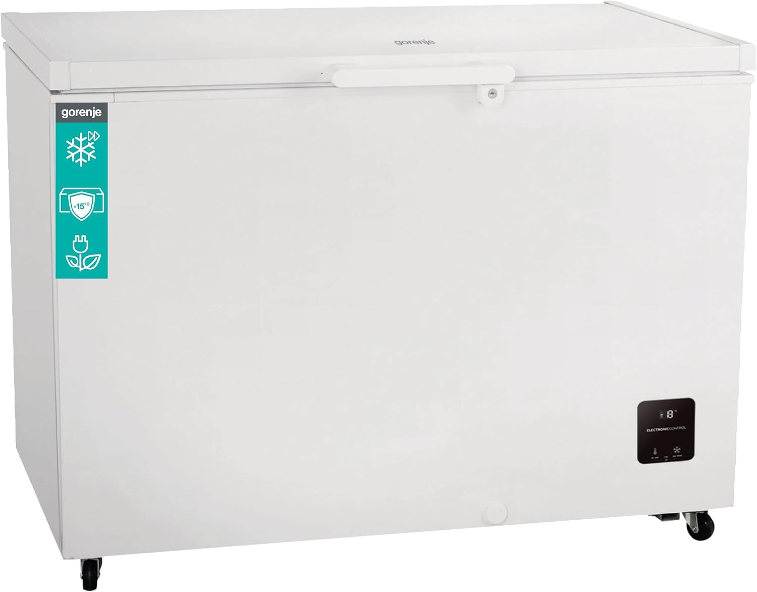 Gefriertruhe 141L, 37dB, FastFreeze, FreezeProtect - Weiß - 35% Rabatt