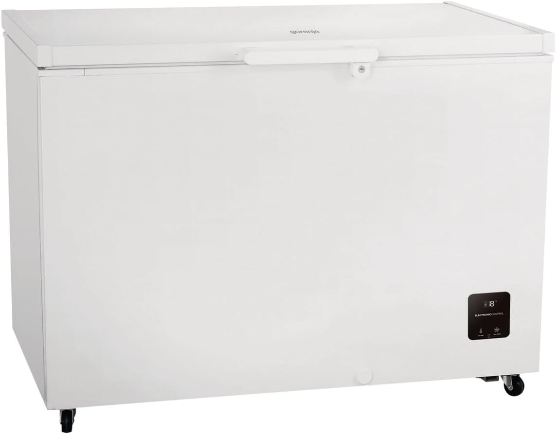 Gefriertruhe 141L, 37dB, FastFreeze, FreezeProtect - Weiß - 35% Rabatt