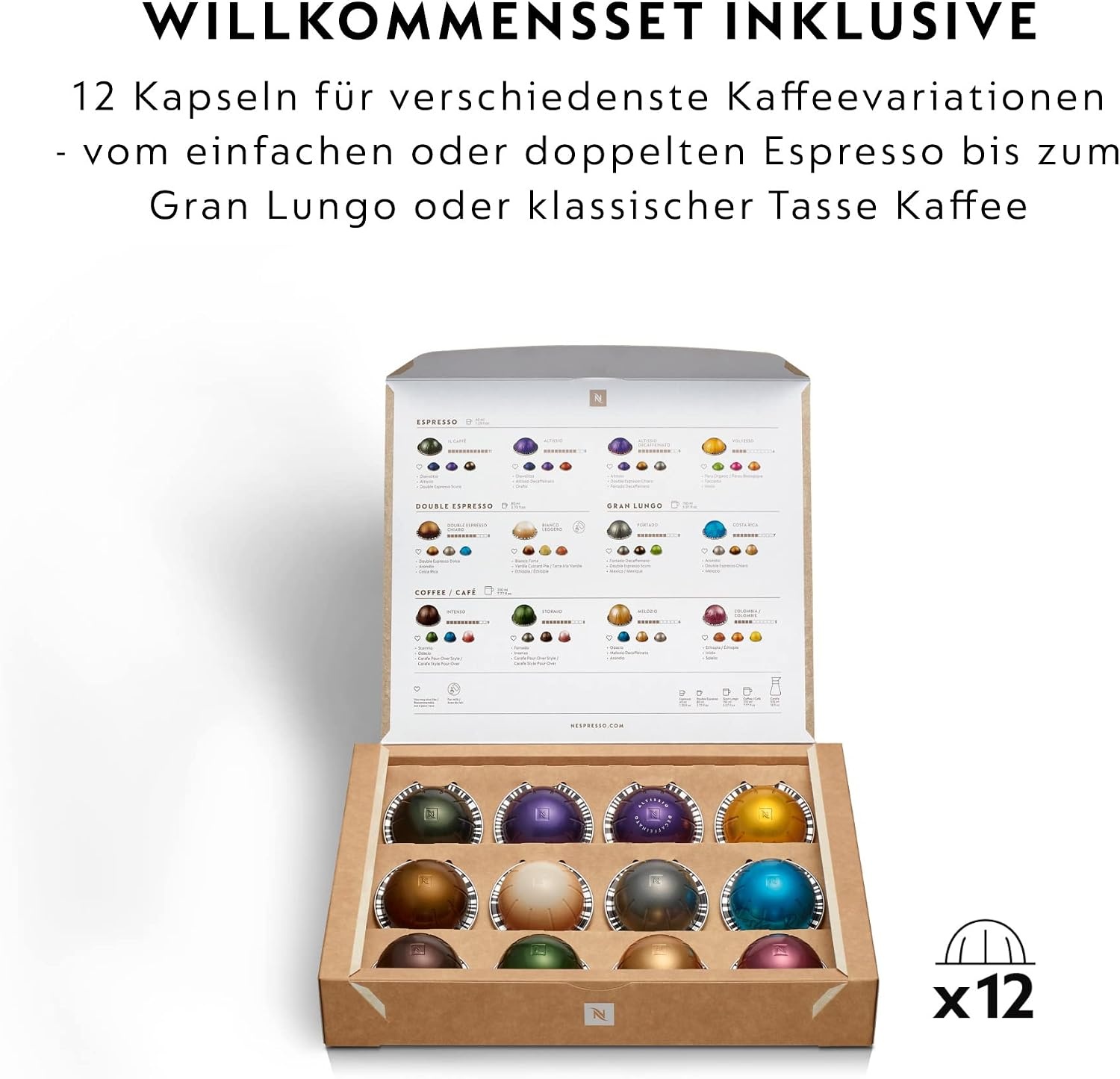 Kaffeekapselmaschine Vertuo Next Hellgrau - 35% Rabatt