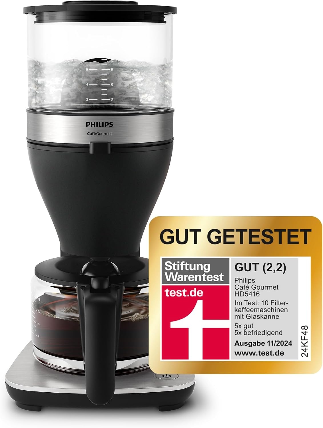 Philips Premium Filterkaffeemaschine mit Mahlwerk - 35% Rabatt