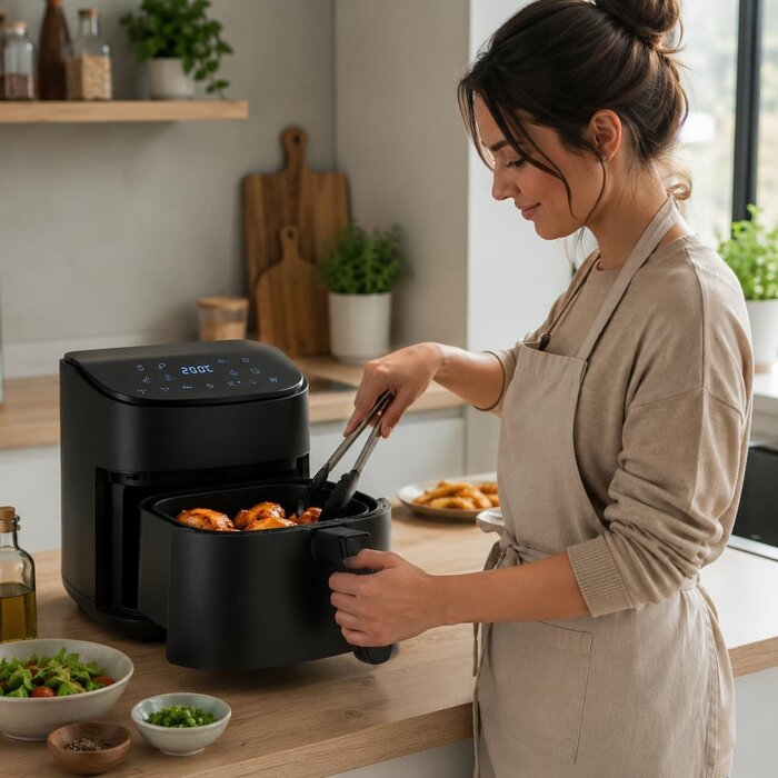 Heißluftfritteuse 6,5L 1600W - 33% Rabatt auf Rückläufer