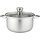 Edelstahl-Kochtopf 20 cm, 3,6L - Induktion - 29% Rabatt