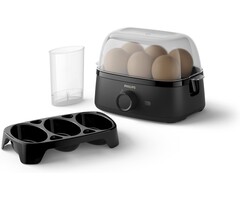 Philips Eierkocher für 6 Eier - 400W - Schwarz - 36% Rabatt