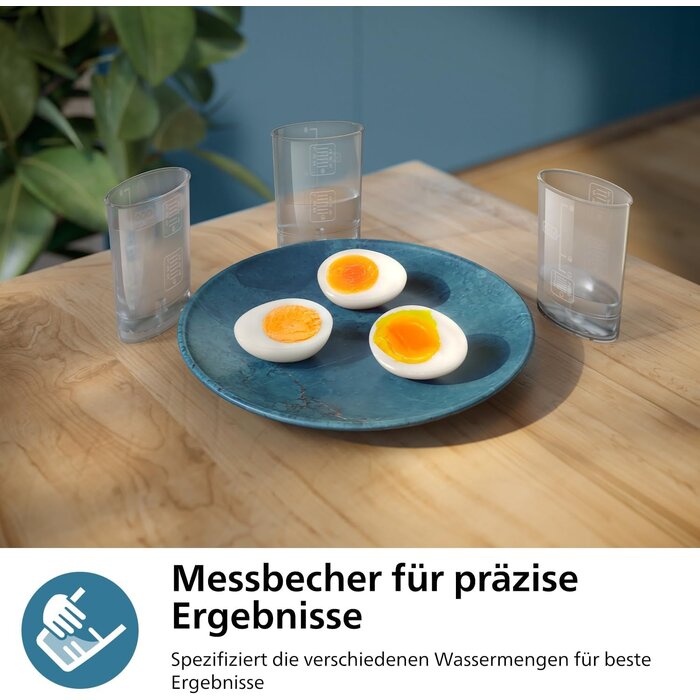 Philips Eierkocher für 6 Eier | 400W | Inklusive Zubehör | 30% Rabatt