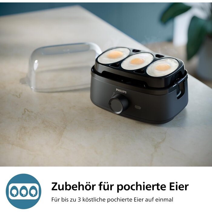 Philips Eierkocher für 6 Eier | 400W | Inklusive Zubehör | 30% Rabatt