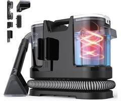 Polsterreiniger mit Warmwasserfunktion - 34% Rabatt - 1400W