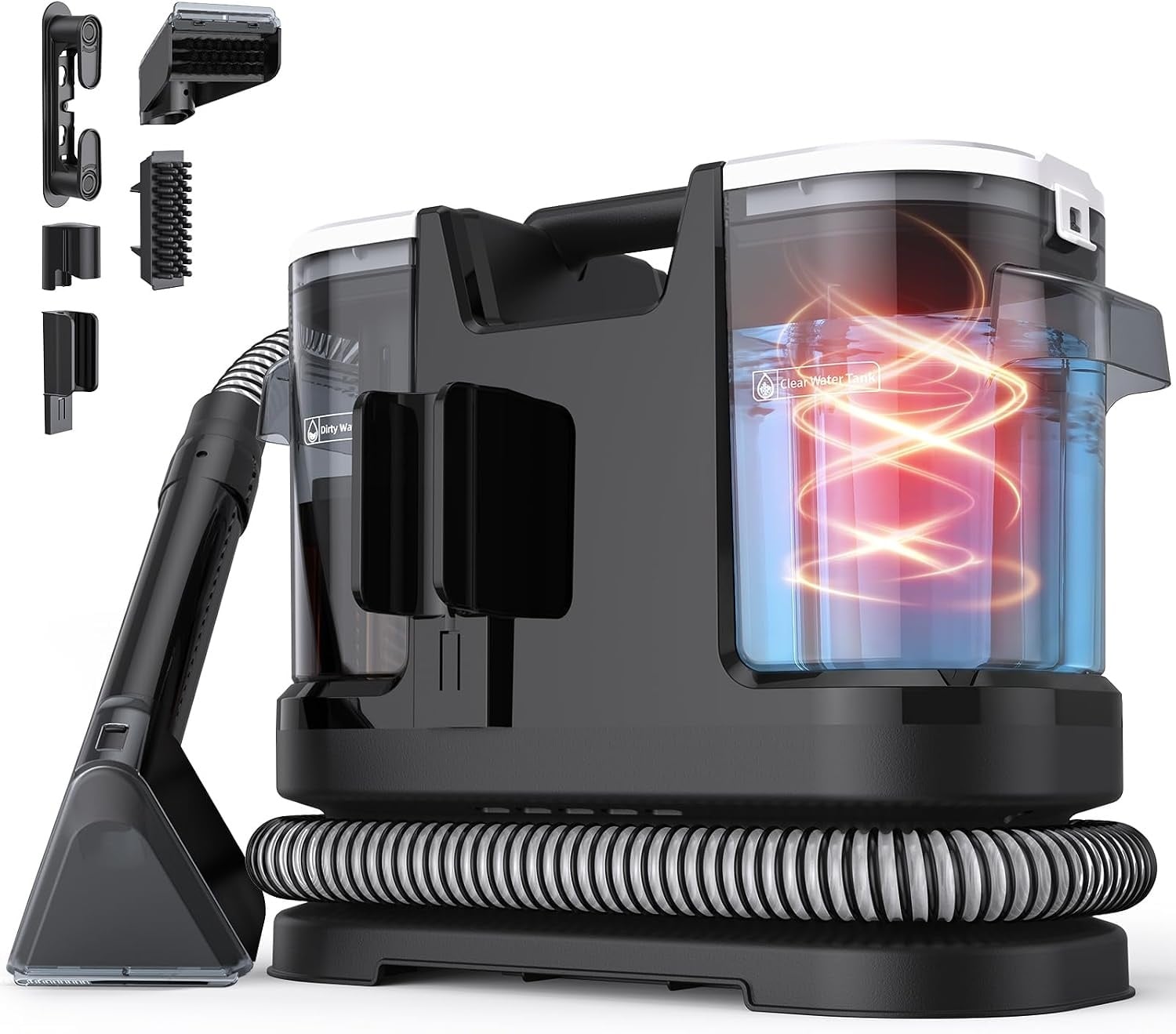 Polsterreiniger mit Warmwasserfunktion - 34% Rabatt - 1400W
