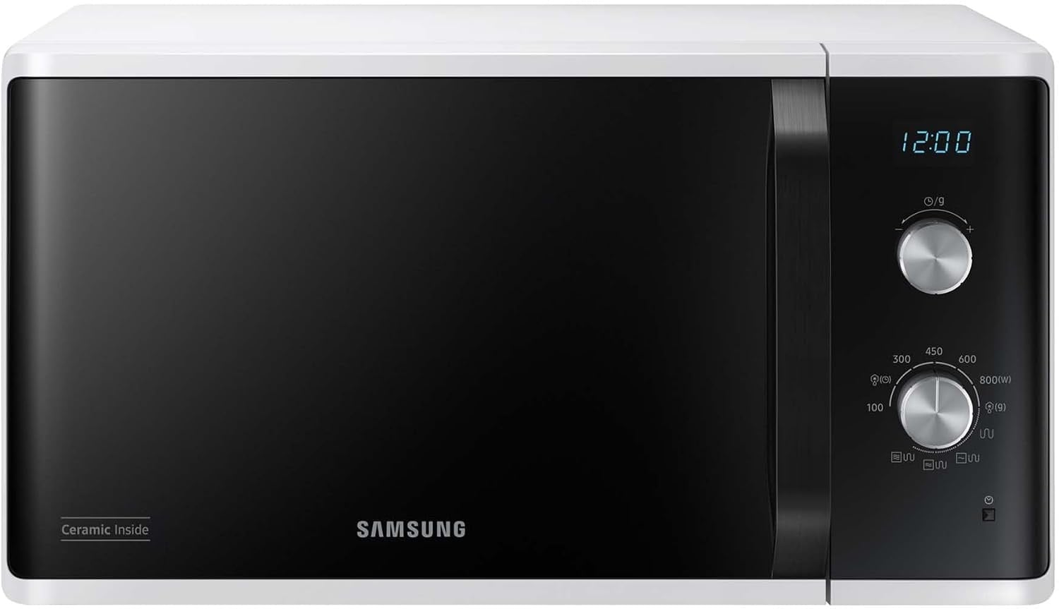 Mikrowelle mit Grill 23L 800W, Weiß - 35% Rabatt