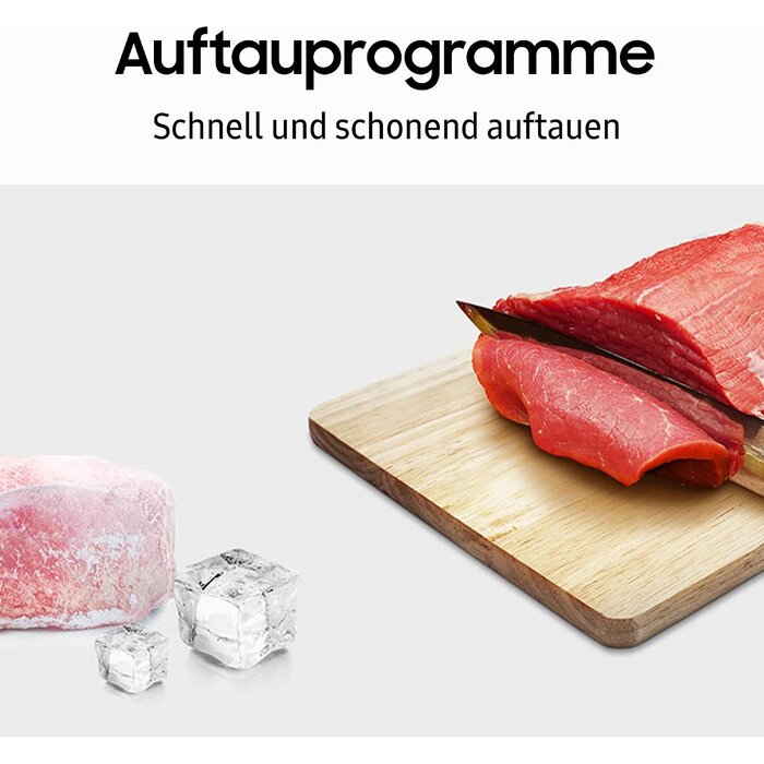 Mikrowelle mit Grill 23L 800W, Weiß - 35% Rabatt