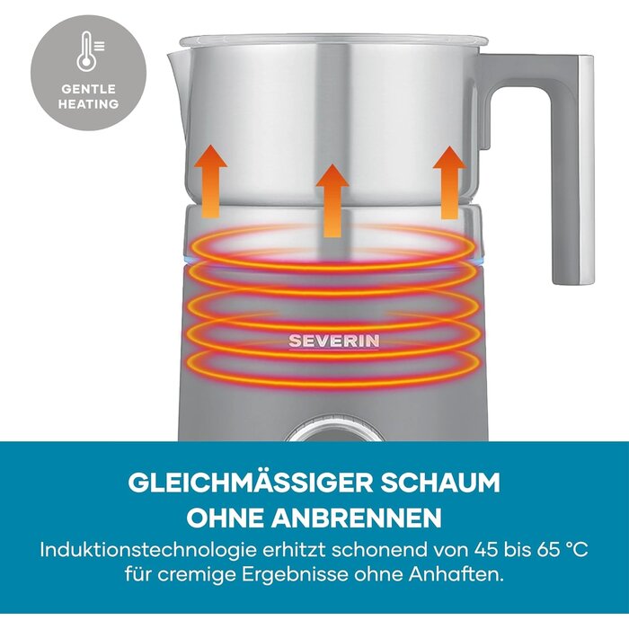 Induktions-Milchaufschäumer 700 ml - 13 Programme - OLED - 34% Rabatt