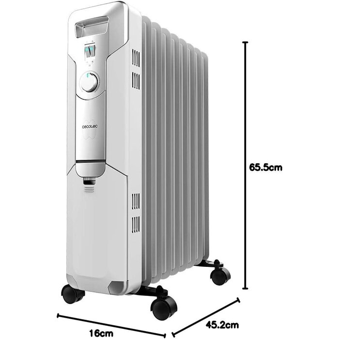 Cecotec Ölradiator 2000W 9 Rippen - 34% Rabatt auf diesen praktischen Heizkörper